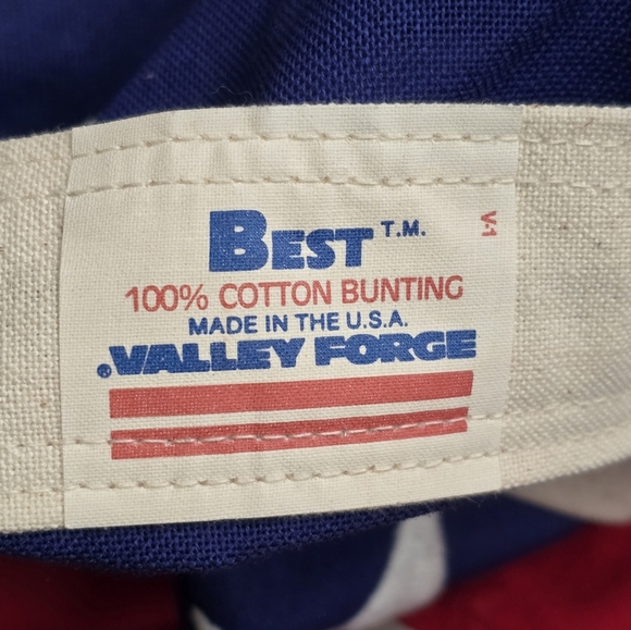 USA Flag Large 5'x9.5' American Flag BEST V-1 Made In U.S.A.  Valley Forge - Picture 2 of 8